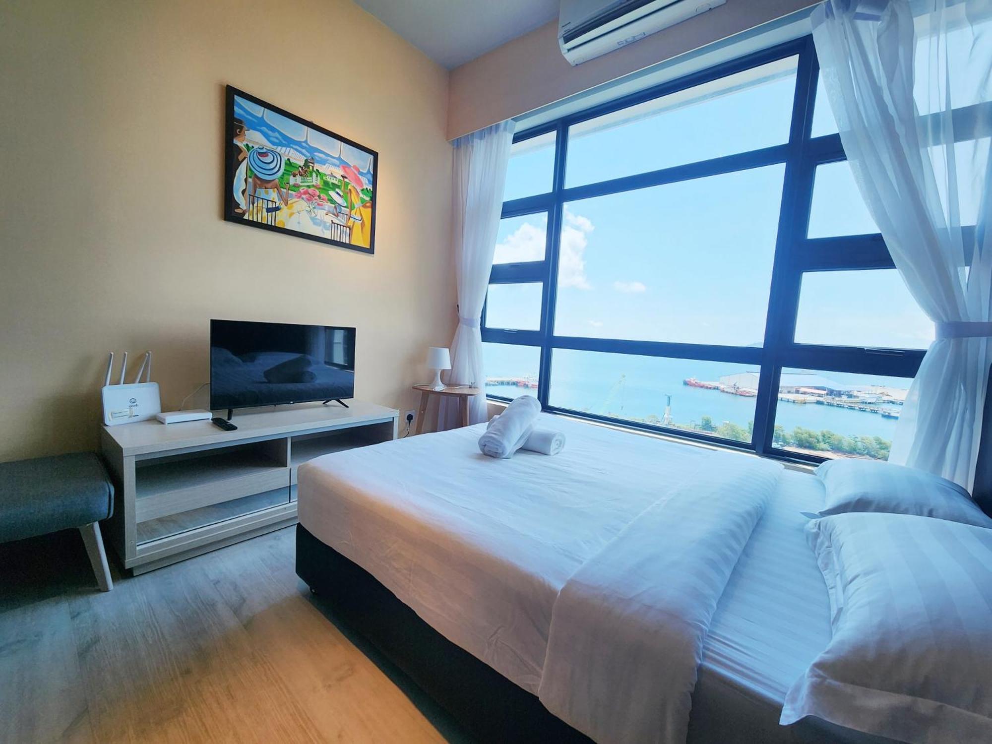 Jesselton Quay Kota Kinabalu City Centre By Lw Suites Exterior foto